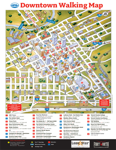 Downtown Map